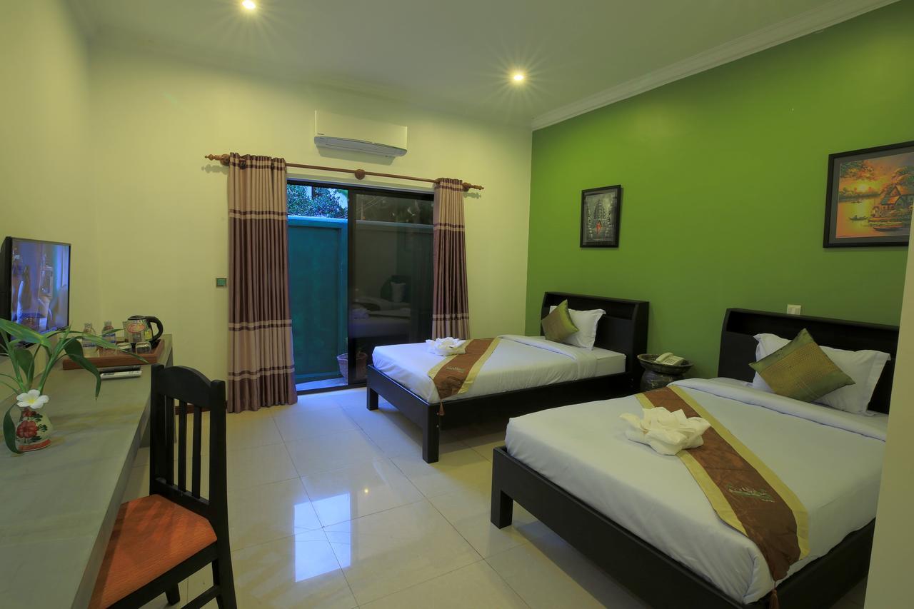 Sakun Angkor Boutique Hotel Sziemreap Kültér fotó