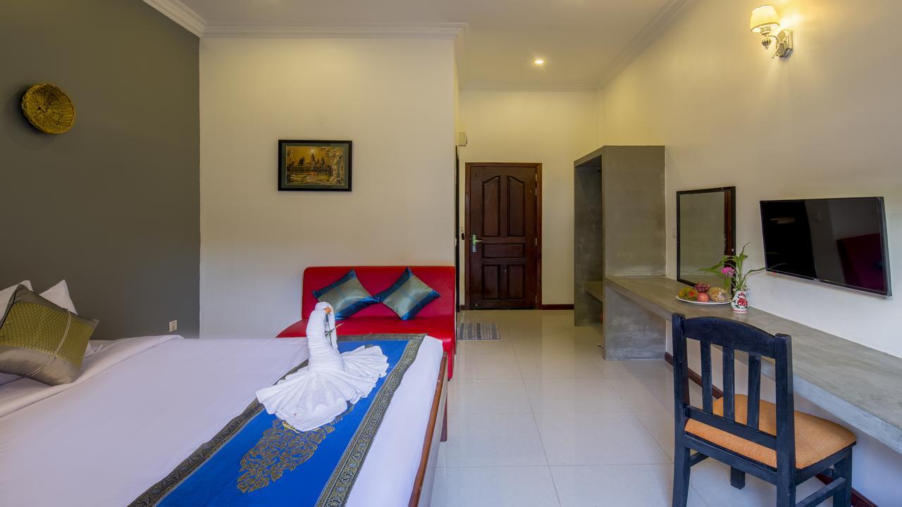 Sakun Angkor Boutique Hotel Sziemreap Kültér fotó