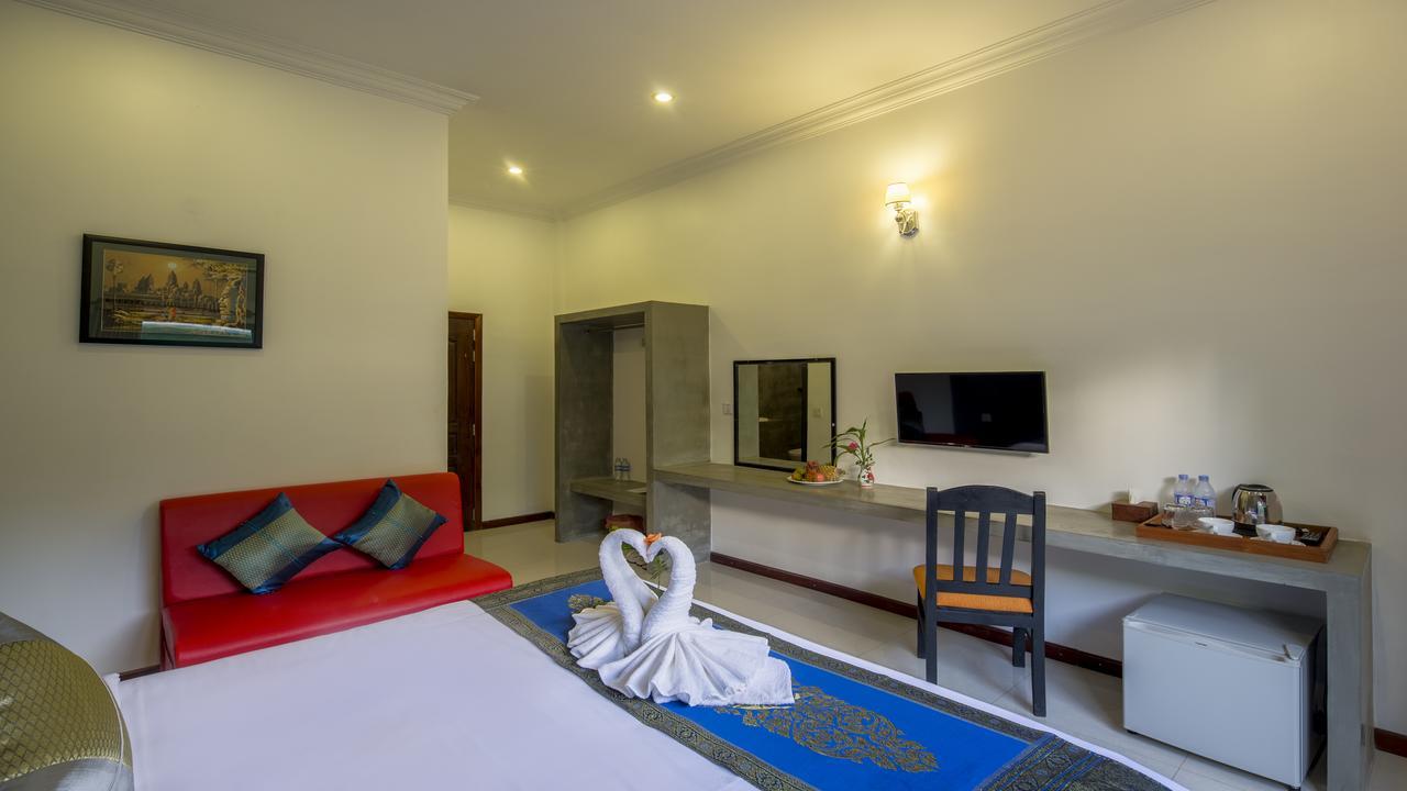 Sakun Angkor Boutique Hotel Sziemreap Kültér fotó