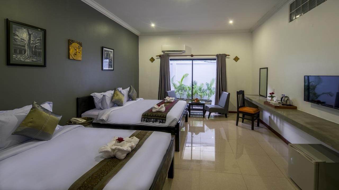 Sakun Angkor Boutique Hotel Sziemreap Kültér fotó